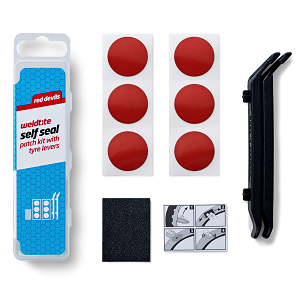 Red Devils Self Seal Patch Kit with Tyre Levers thumbnail