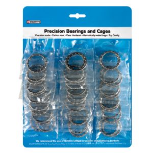 1/4” Bottom Bracket Ball Cages (20 pairs = 1 card) thumbnail